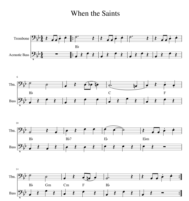 duet-bass-cleff-when-the-saints-bb-1